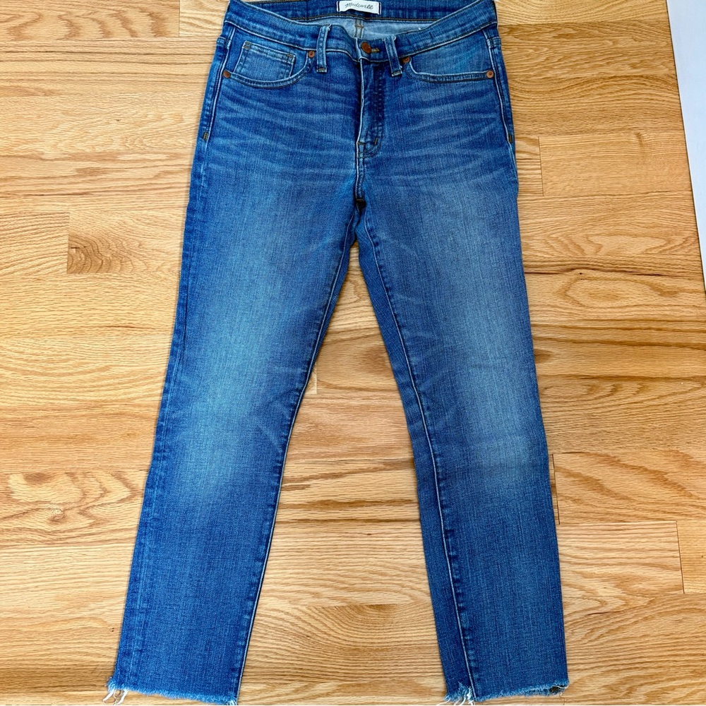 Madewell size 27 high rise skinny jeans